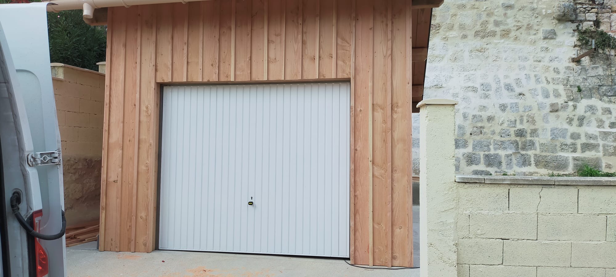 Intérieur du garage et de l’espace de stockage